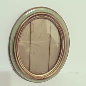 Vintage Oval Plastic Frame Only 8.25 X 7.25 Inches